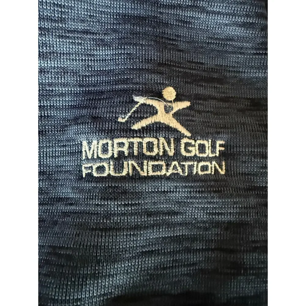 Callaway Morton Golf Pullover Mens Large Blue 1/4 Zip Weather Series Athletic